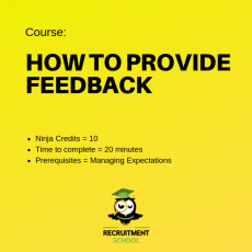 Feedback Recruitment Ninja