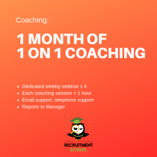 One month of recruitment coaching